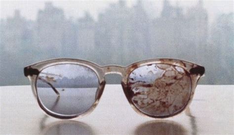 glasses john lennon wore when he was assassinated